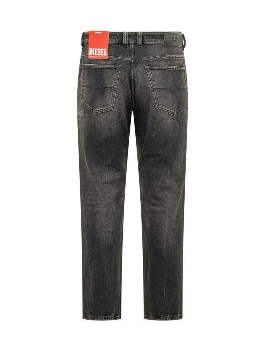 Dark Grey Mid Rise Jeans 2