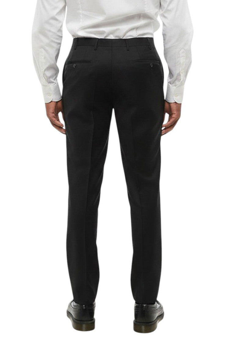 Black Flat Front Pants 2