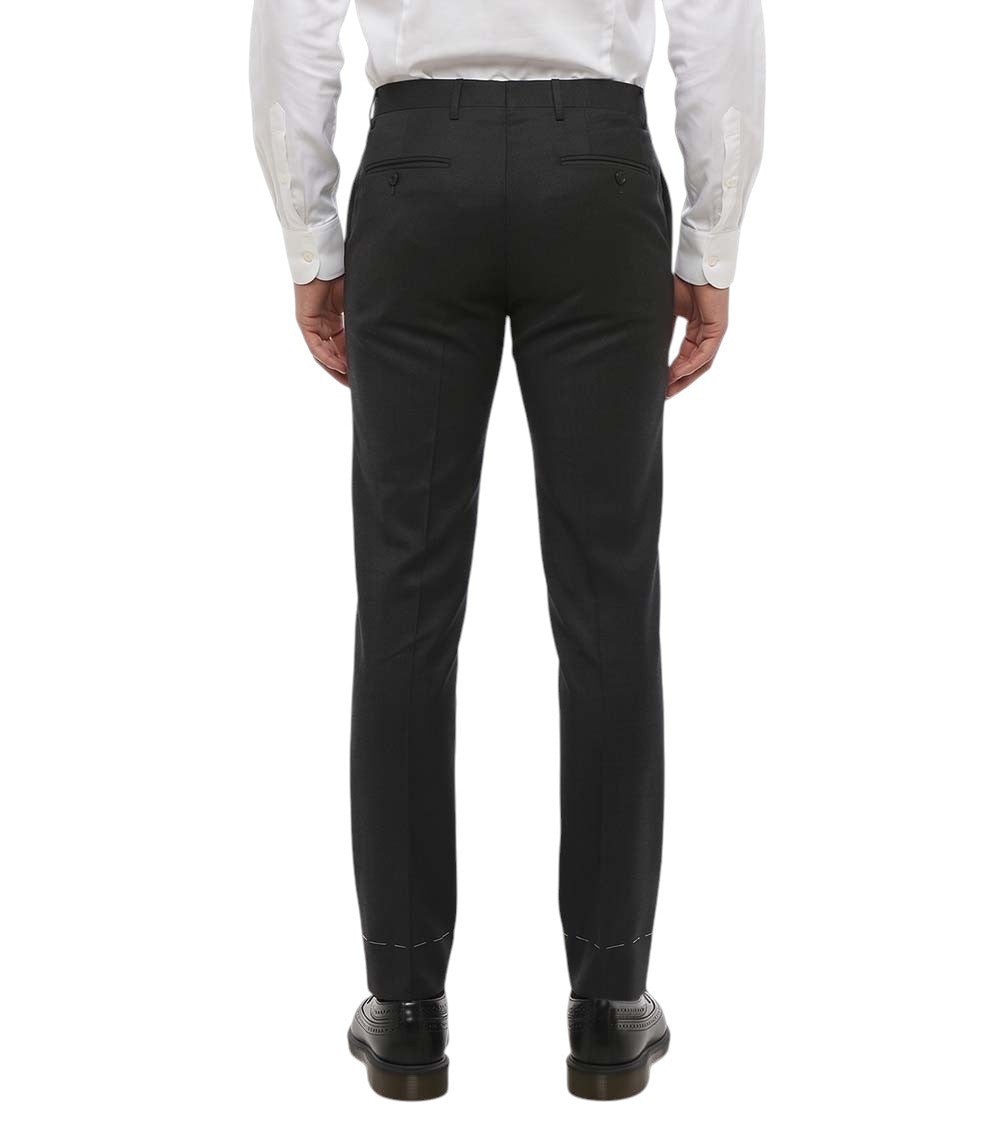 Dark Grey Tailored Pants 2