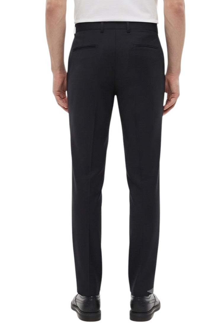 Black Flat Front Pants 2