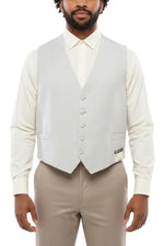 Light Grey Five Button Waistcoat 1