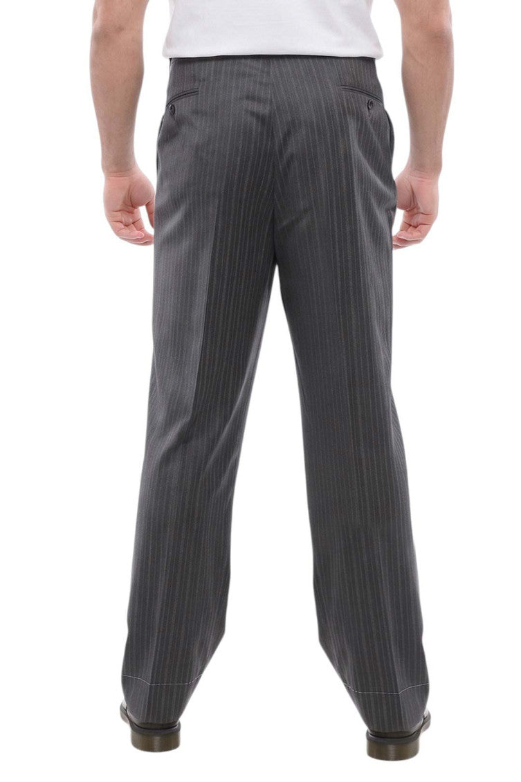 Grey Mantua Stripes Trousers 2