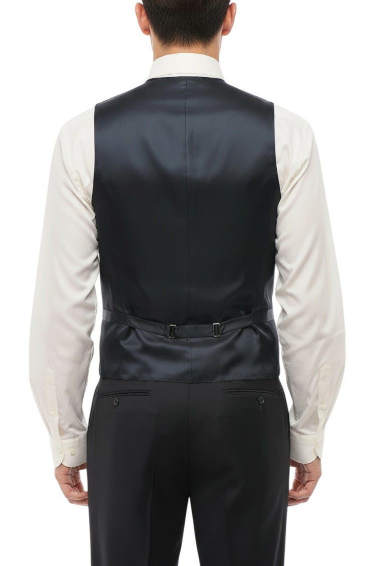 Blue Four Button Waistcoat 2