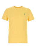 Yellow Crew Neck Logo T-Shirt 1