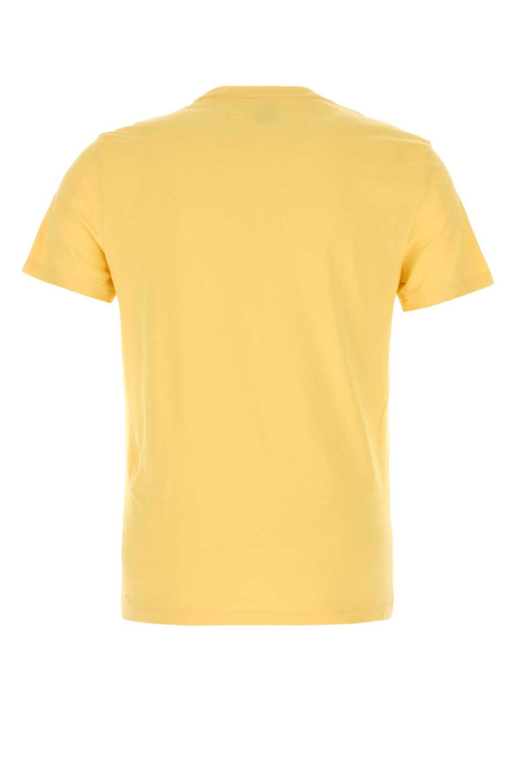 Yellow Crew Neck Logo T-Shirt 2