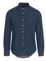 Blue Regular Denim Shirt 1