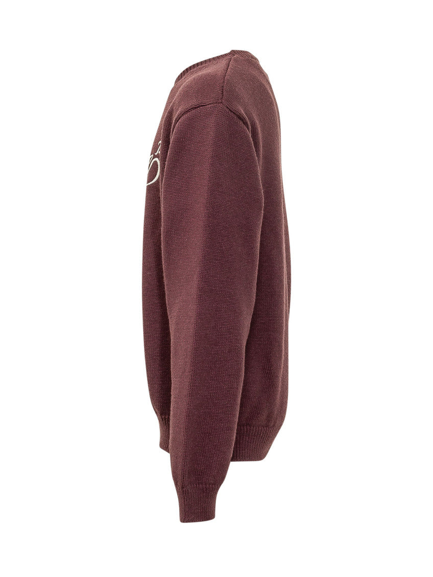 Kids Maroon Logo Sweater 3