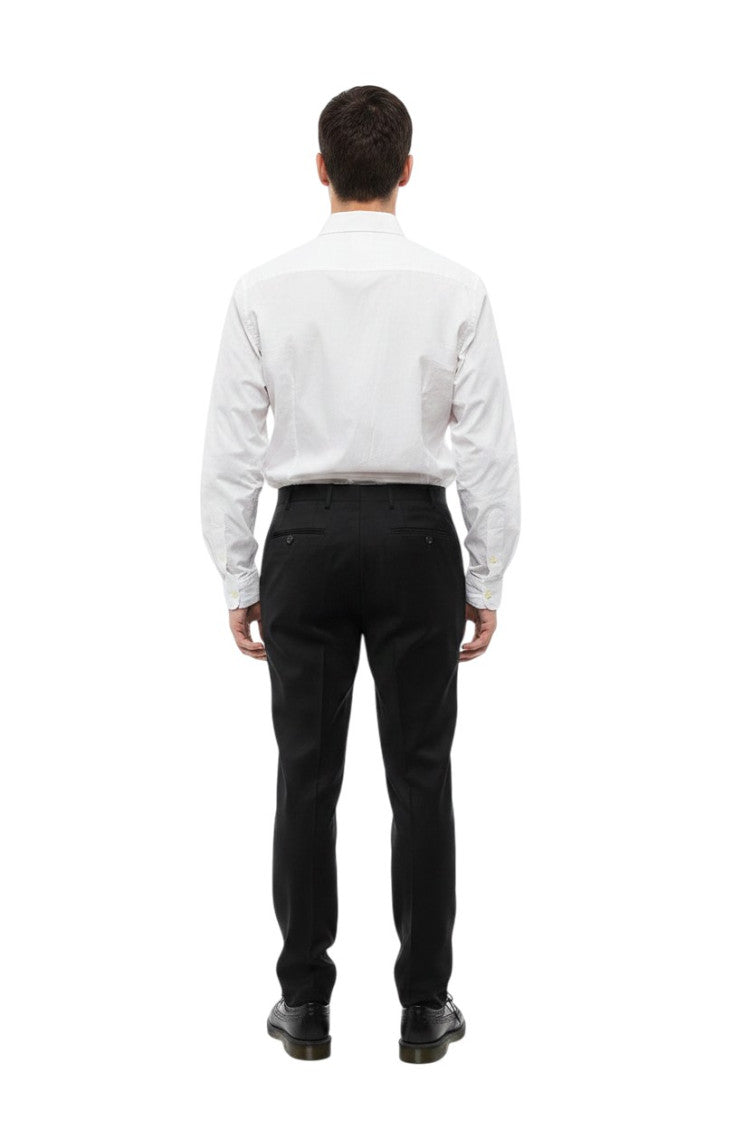 Black Flat Front Pants 2