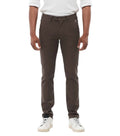 Brown Slim Chino Trousers 1