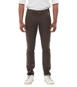Brown Slim Chino Trousers 1