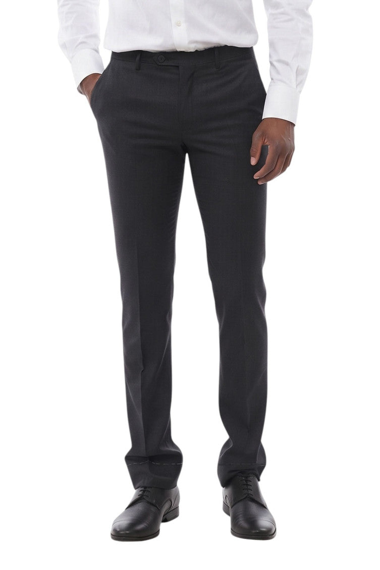 Charcoal Grey Slim Pants 1