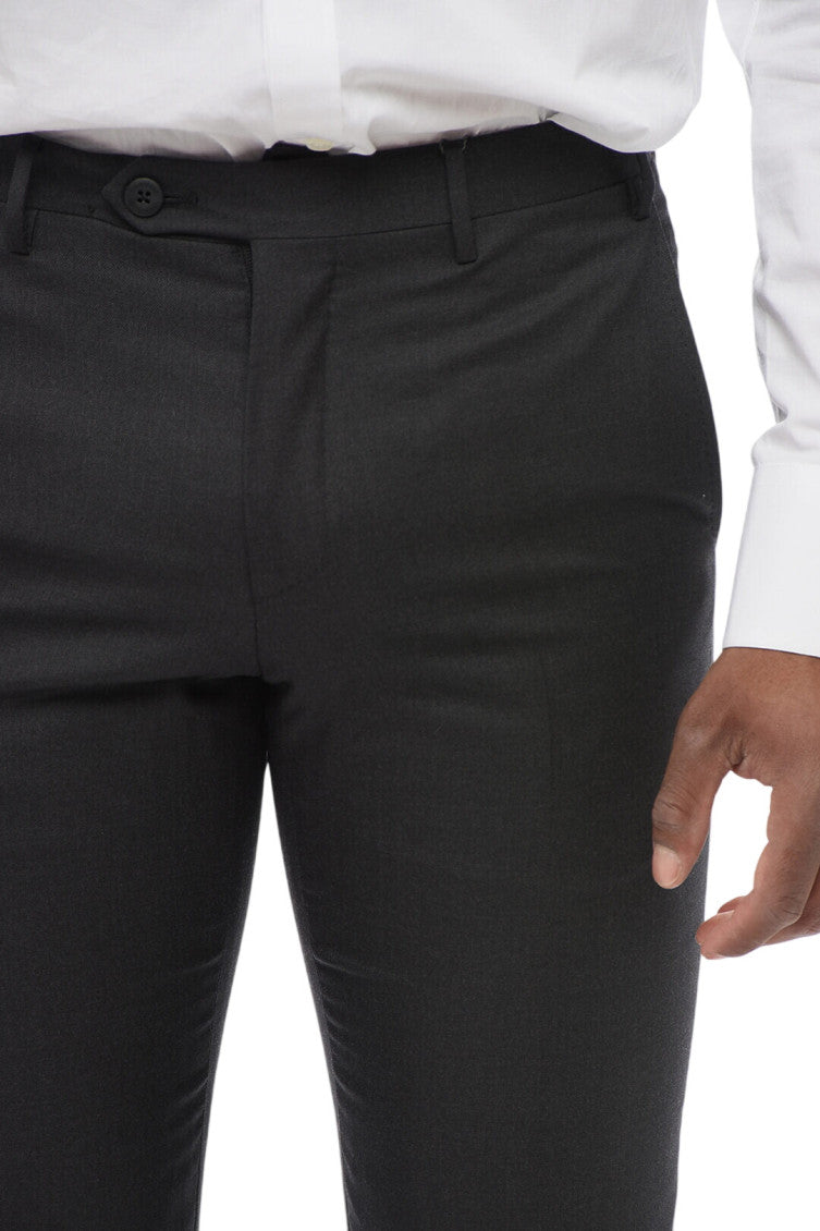 Charcoal Grey Slim Pants 3