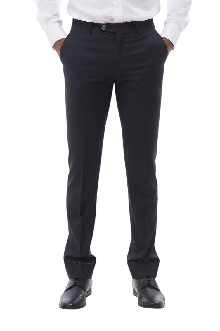 Navy Blue Tailored Pants 1