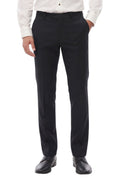 Black Flat Front Pants 1