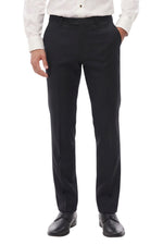 Black Flat Front Pants 1