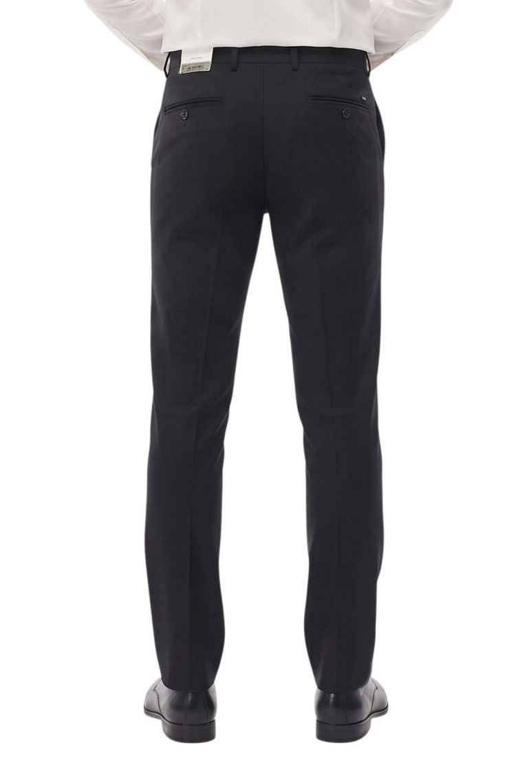 Black Flat Front Pants 2