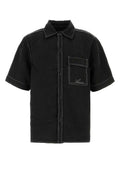 Black Regular Logo Shirt 1