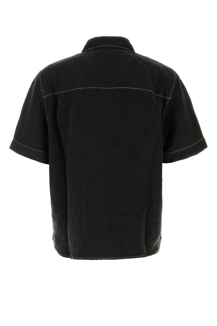 Black Regular Logo Shirt 2