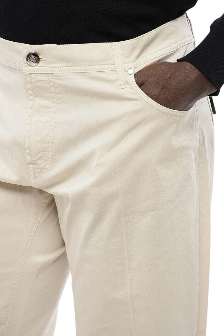 Off White Straight Pants 3