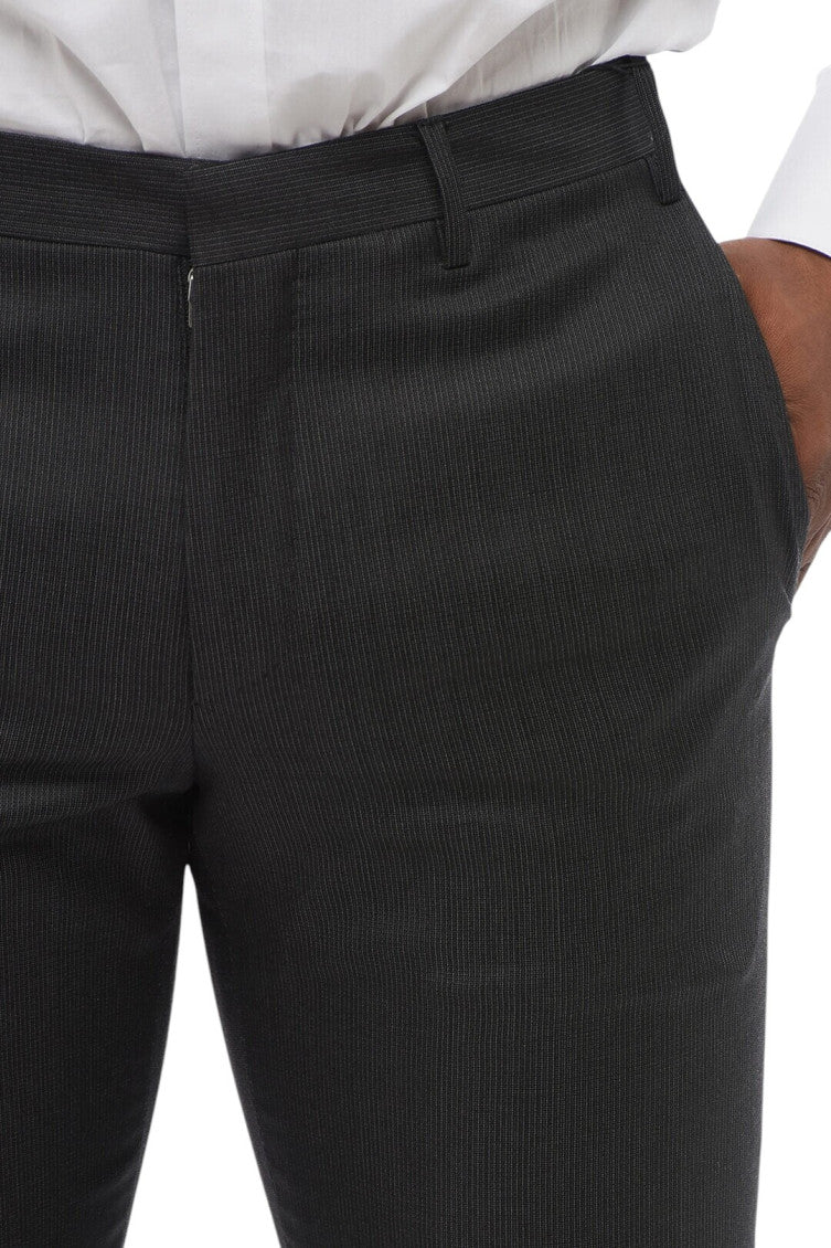 Black Flat Front Pants 3