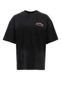 Black Crew Neck Logo T-Shirt 1