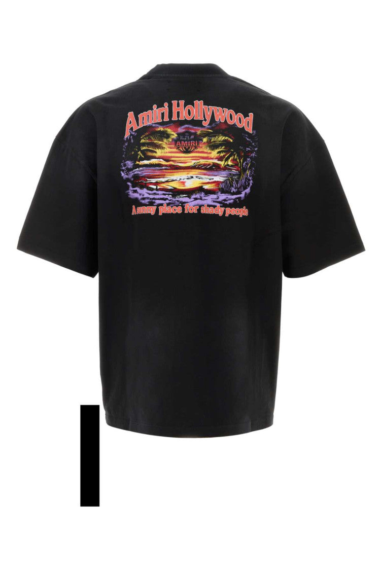 Black Crew Neck Logo T-Shirt 2