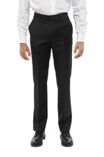 Black Flat Front Pants 1