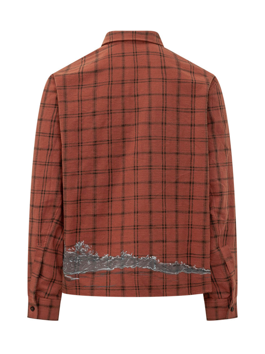 Red Regular Printed Shirt 2