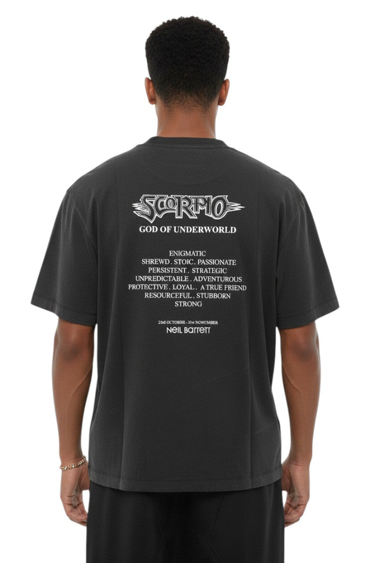 Dark Grey Graphic T-Shirt 2