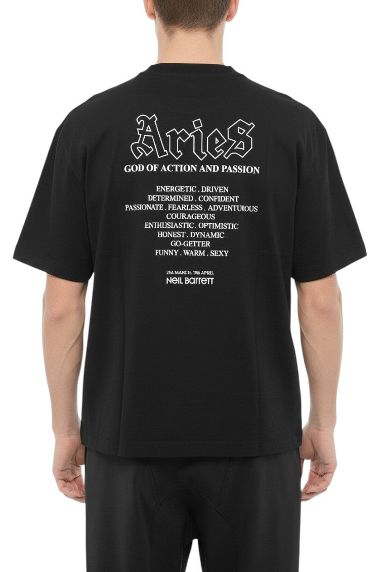 Black Crew Neck T-Shirt 2