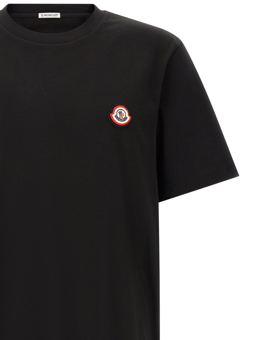 Black Logo Crew Neck T-Shirt 3