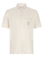 Off White Shirt Collar Polo 1