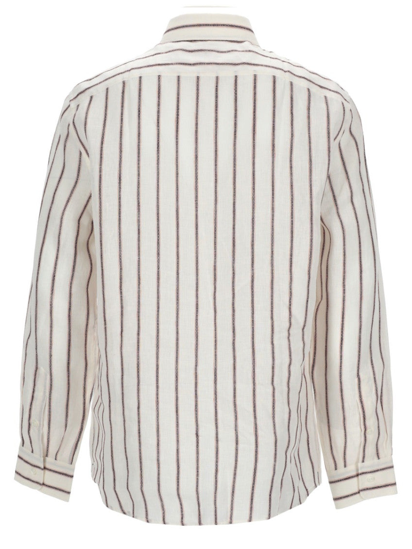 Natural Regular Stripes Shirt 2