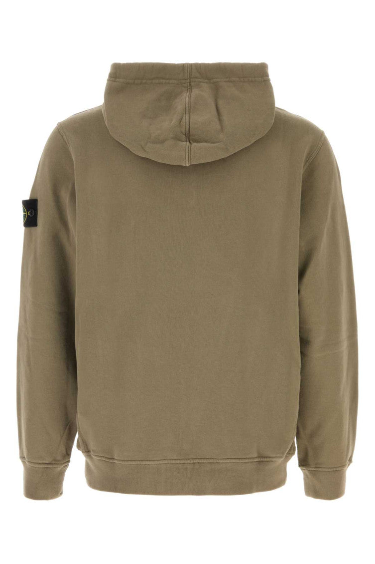 Green Regular Solid Hoodie 2