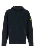Dark Navy Relaxed Zip Up Hoodie 1