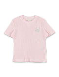 Girls Pink Knitted Sweater 1