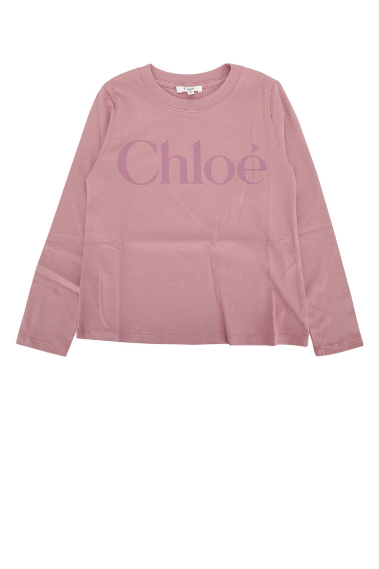 Girls Pink Logo T-Shirt 1