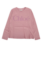 Girls Pink Logo T-Shirt 1