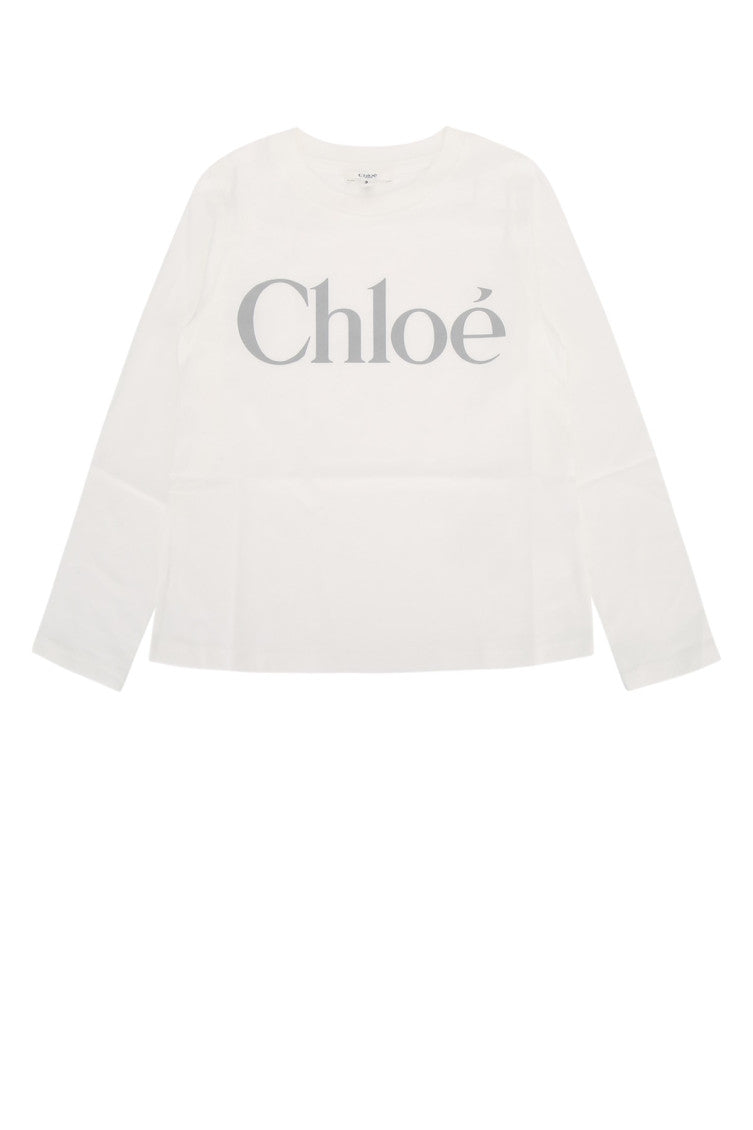 Girls Off White Logo T-Shirt 1