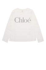 Girls Off White Logo T-Shirt 1