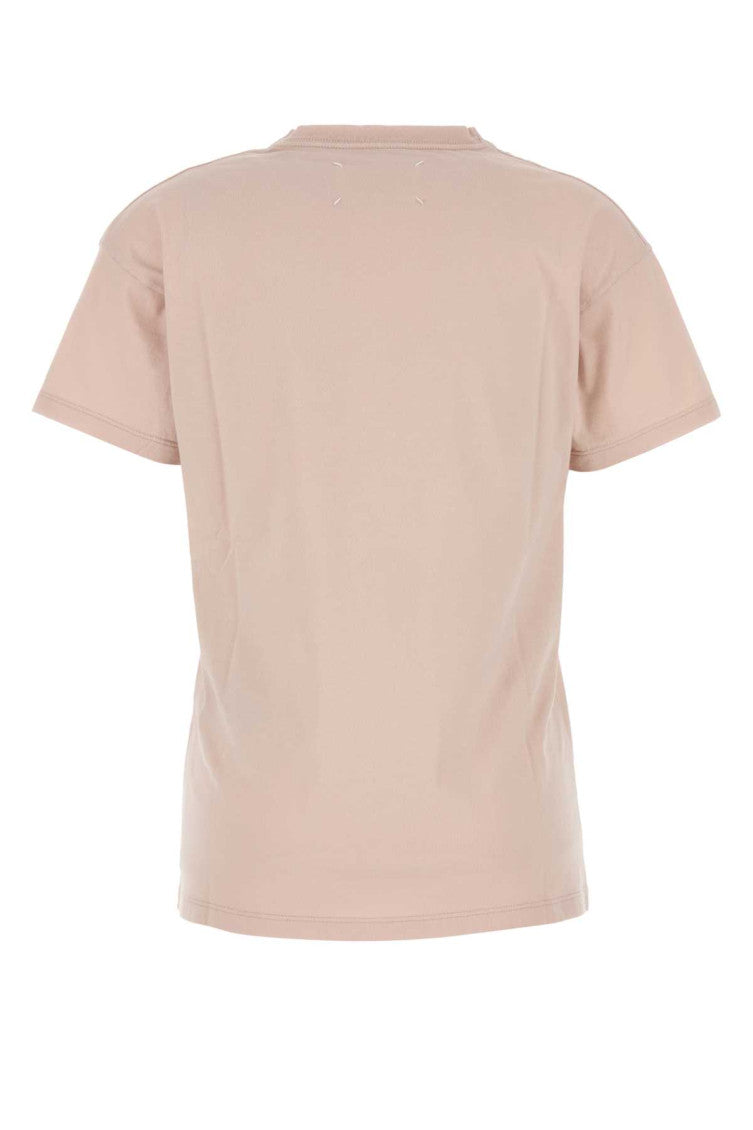Pink Logo Embroidery T-shirt 2