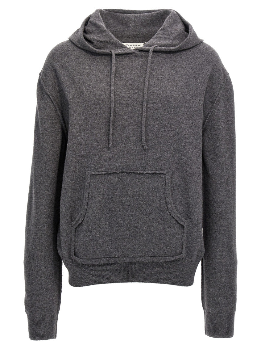 Grey Hooded Sweater 1