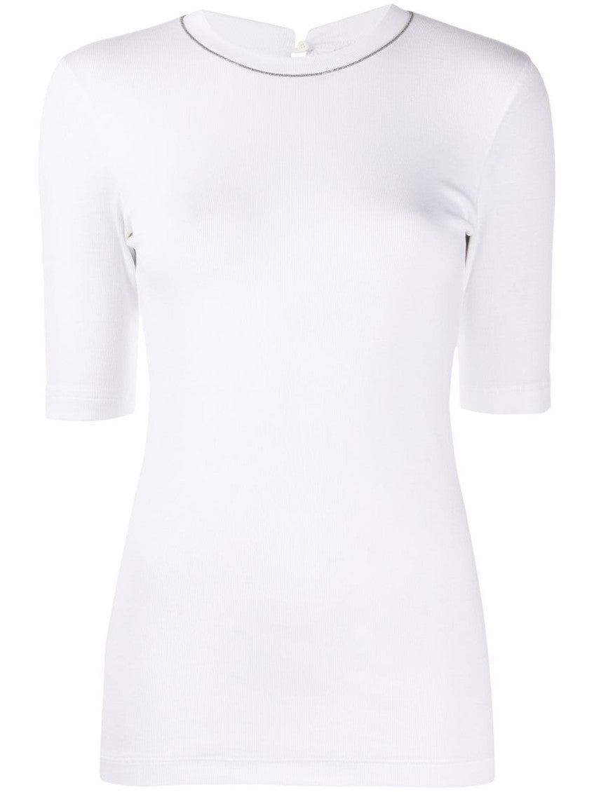 White Cotton T-shirt 1