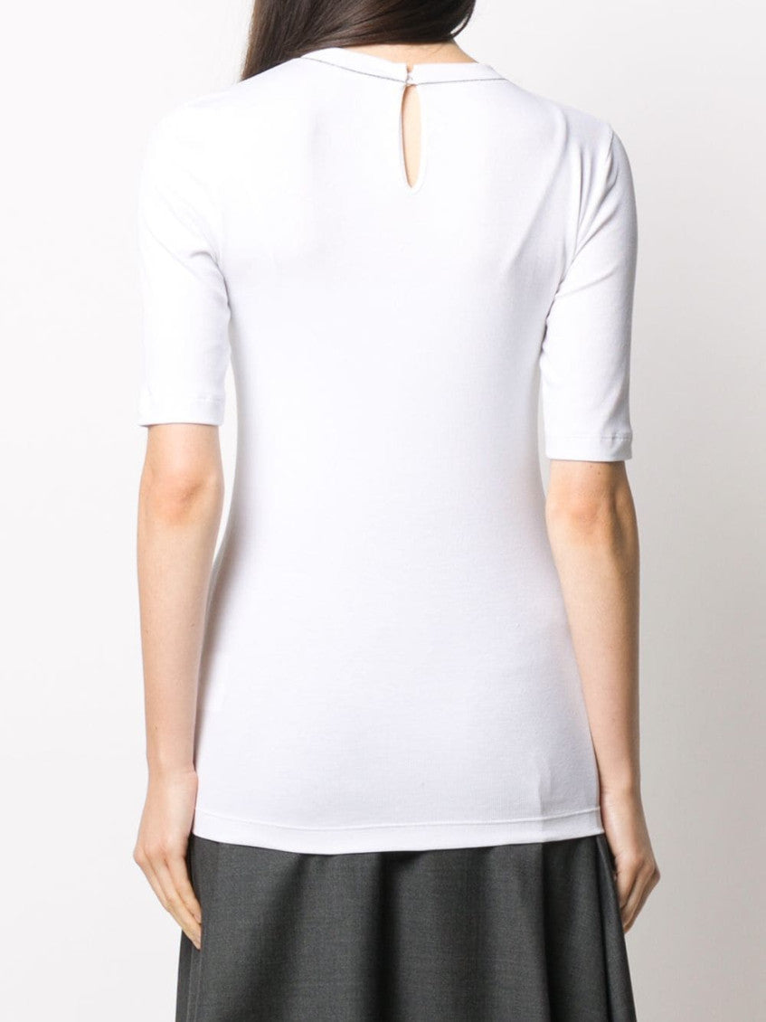 White Cotton T-shirt 5