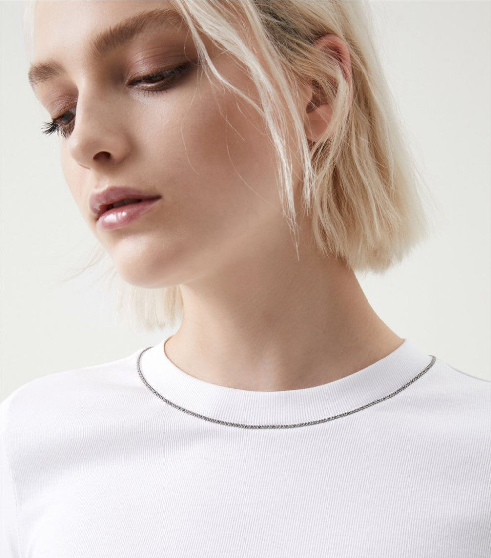 White Cotton T-shirt 9