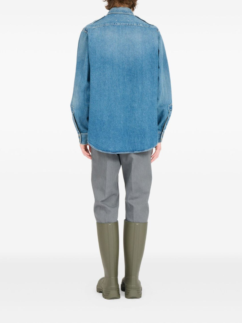 Light Blue Cotton Shirt 4