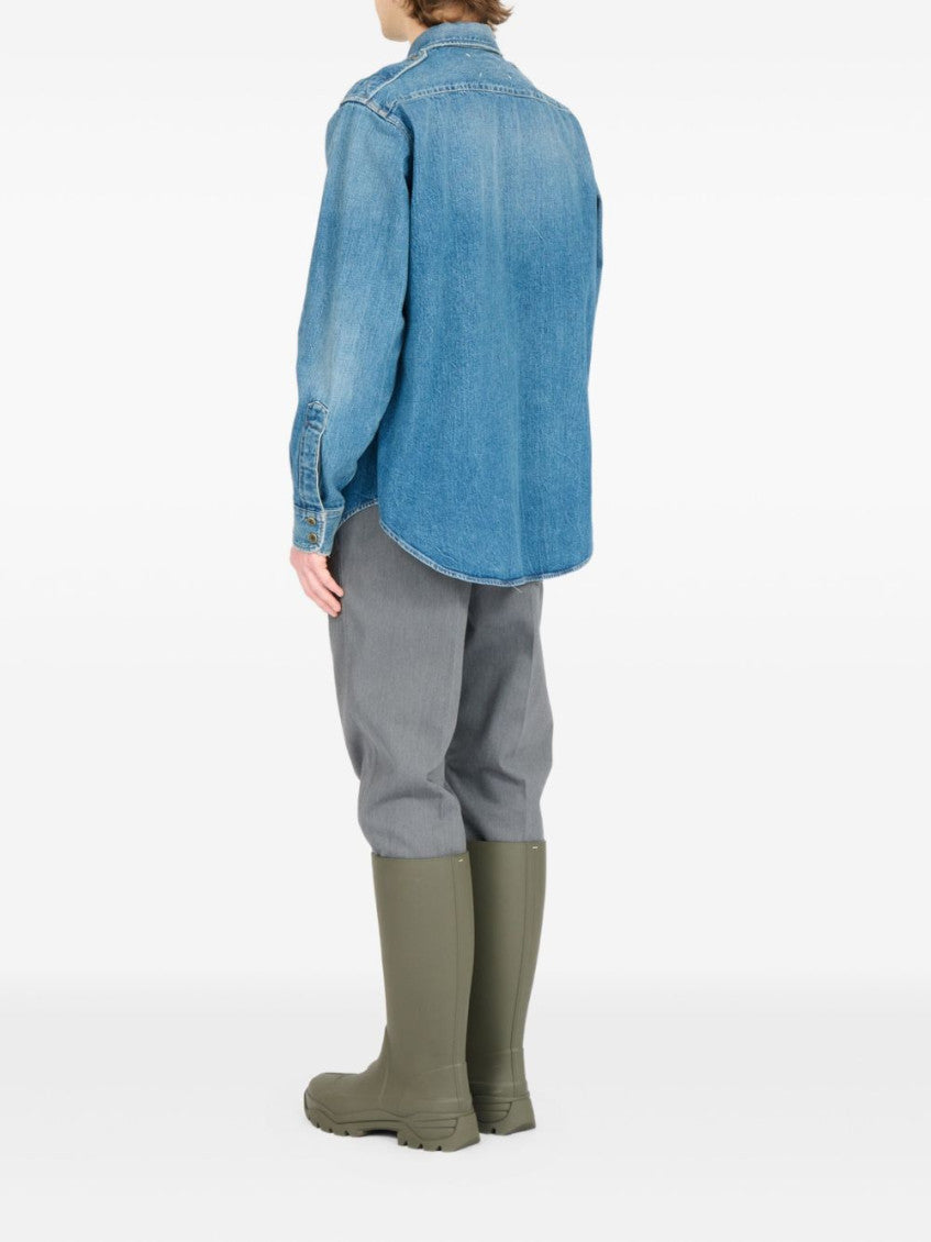 Light Blue Cotton Shirt 5