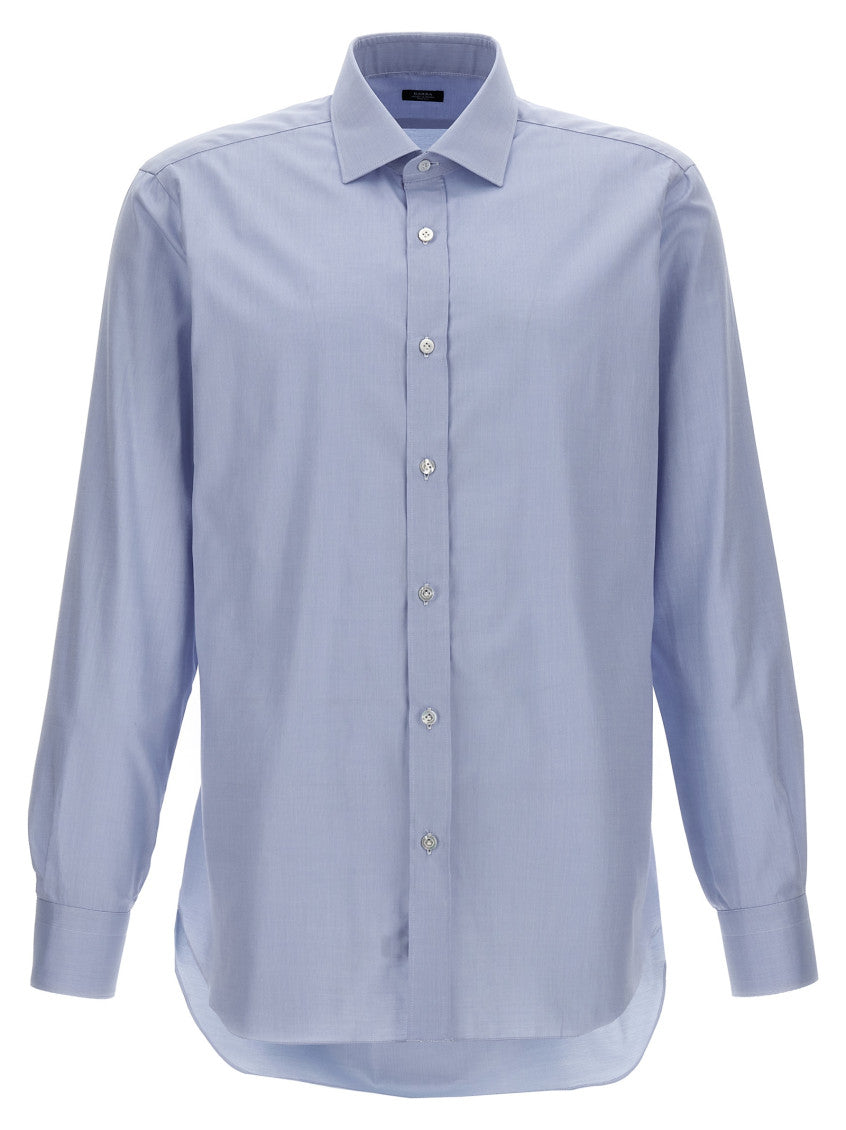 Light Blue Poplin shirt 1