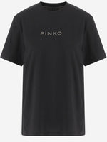 Black Logo-detail Crew-neck T-shirt 1