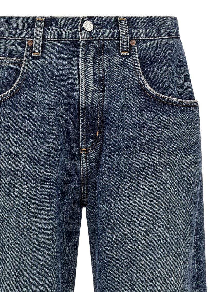 Blue Fusion Baggy Jeans 3